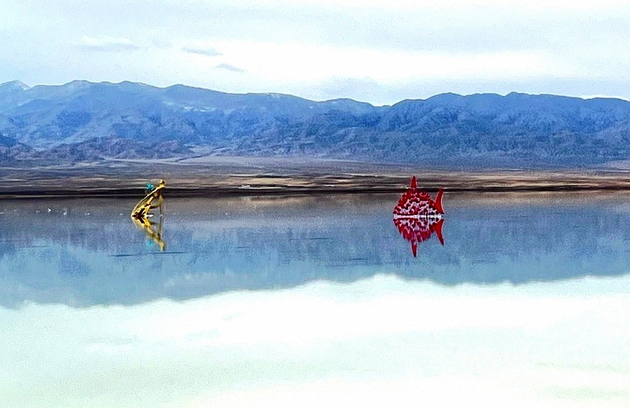 《不老松：纪实摄影》【山河锦绣】青海：茶卡盐湖：天空之镜！(3)