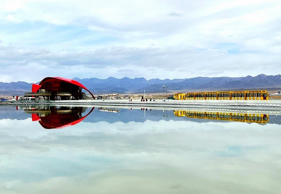 《不老松：纪实摄影》【山河锦绣】青海：茶卡盐湖：天空之镜！(3)