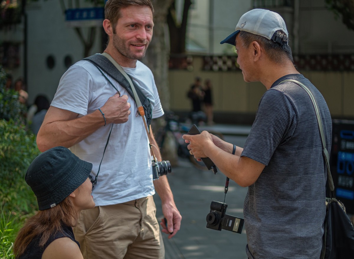 安福路抓拍街拍老法师