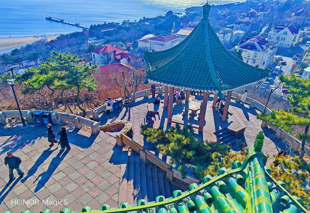 冬季杂拍乱七八糟《风景，海鸥和妹子》抢个位欣赏！哈哈！！