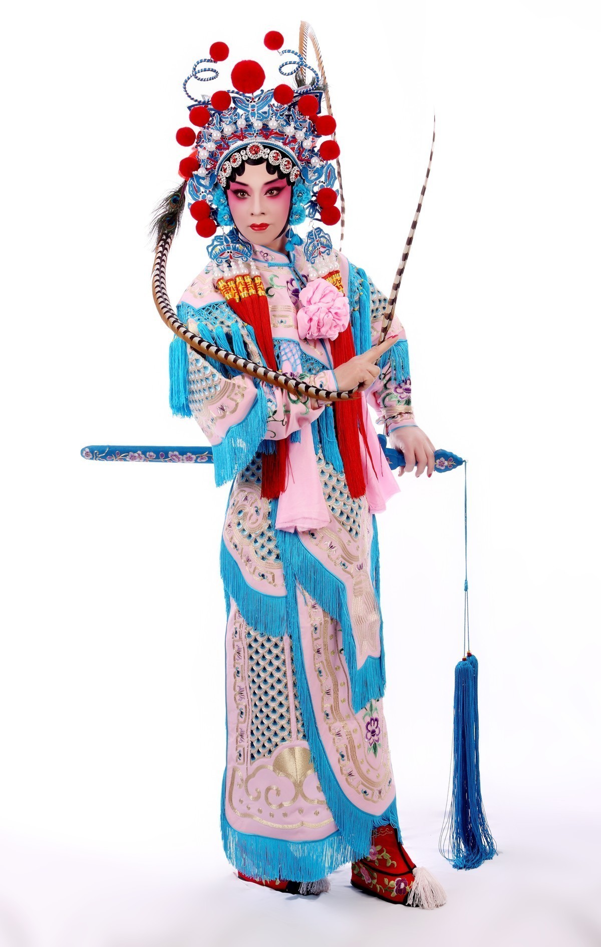 我的京剧照  扈家庄扈三娘    戏曲旦角   京剧刀马旦武旦