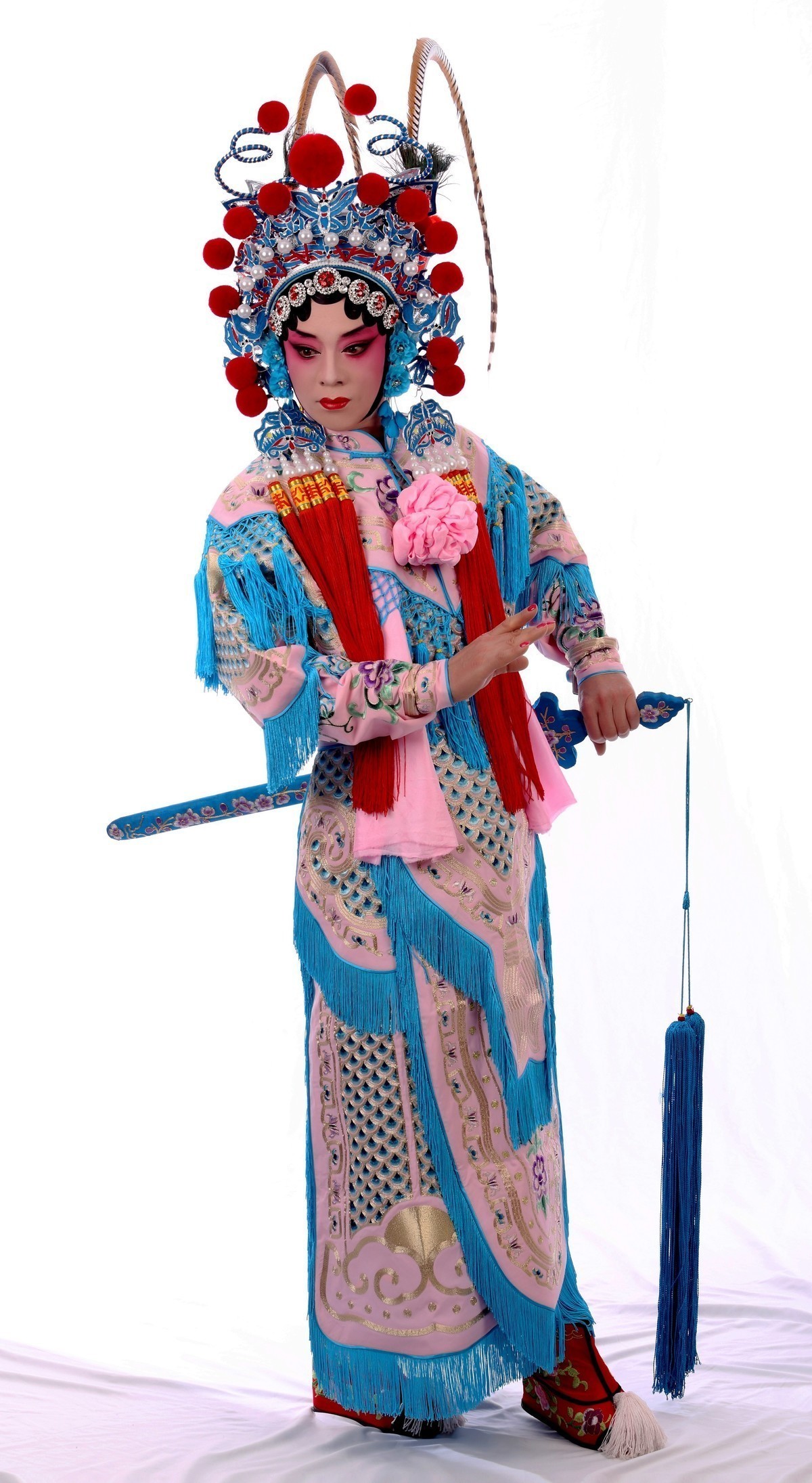 我的京剧照  扈家庄扈三娘    戏曲旦角   京剧刀马旦武旦