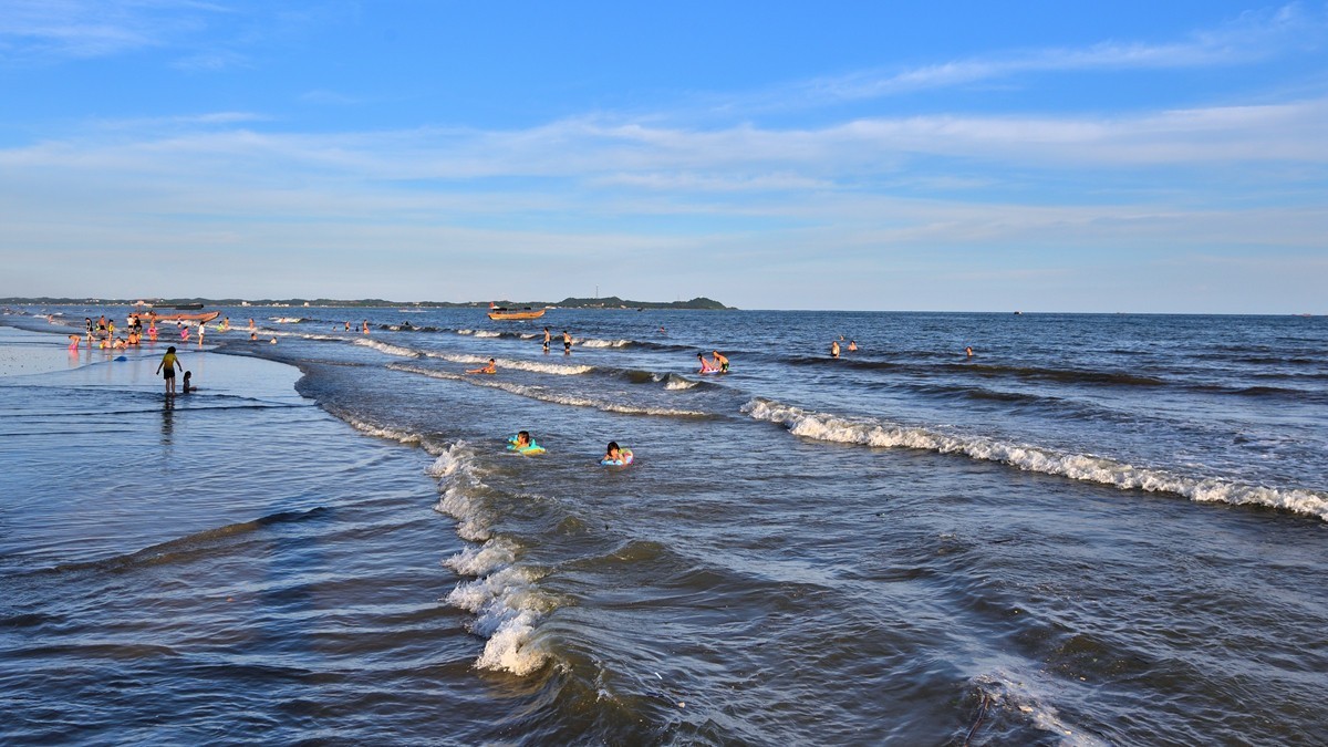 防城港海边游拍