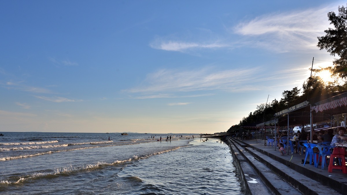 防城港海边游拍