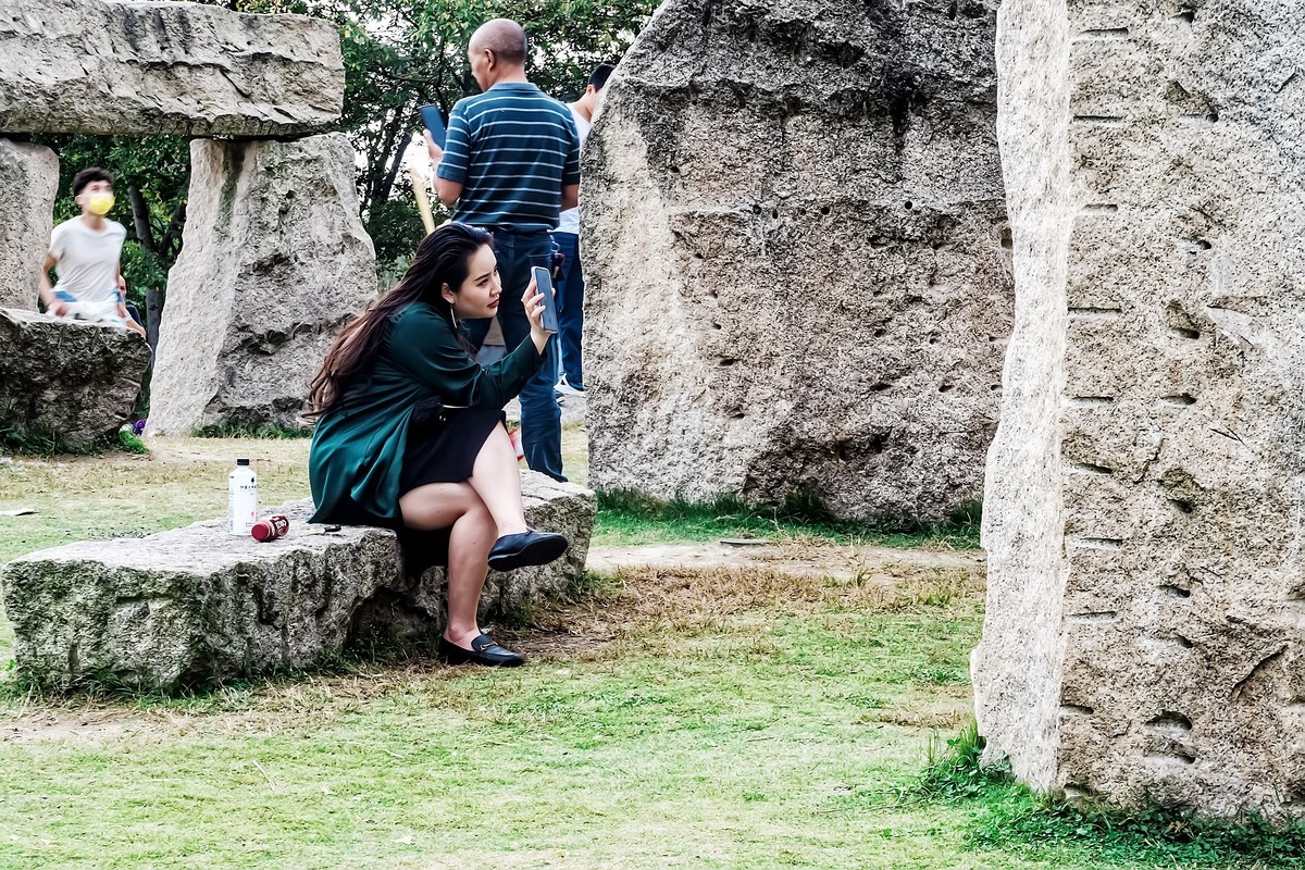 成都·清水河湿地·石阵