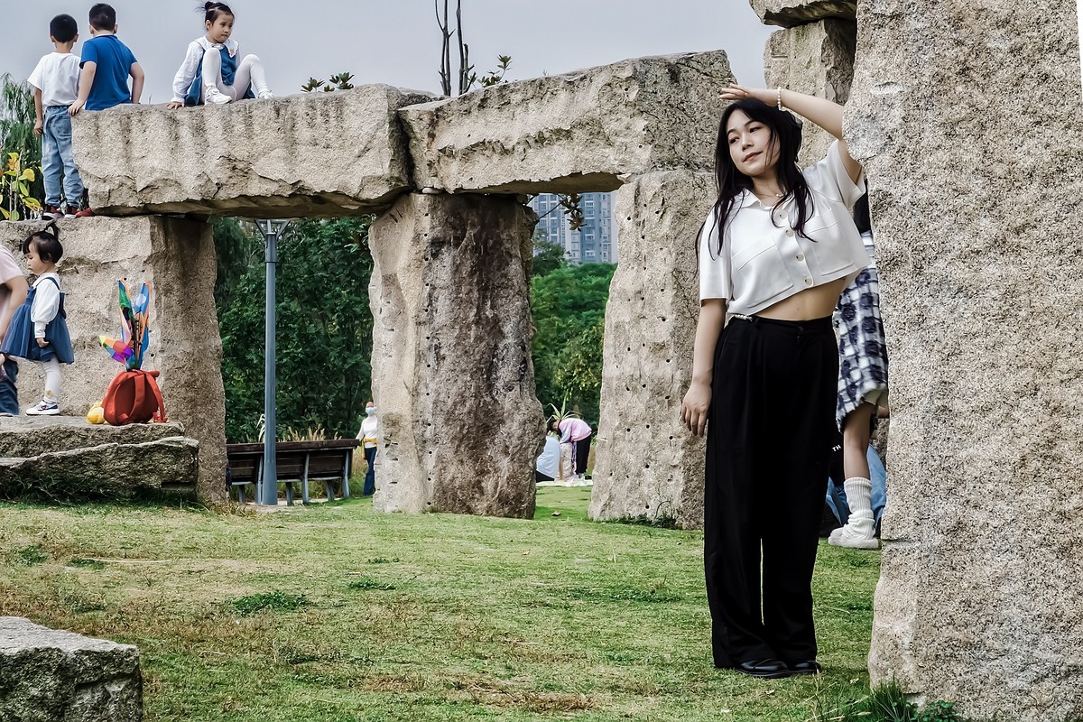 成都·清水河湿地·石阵