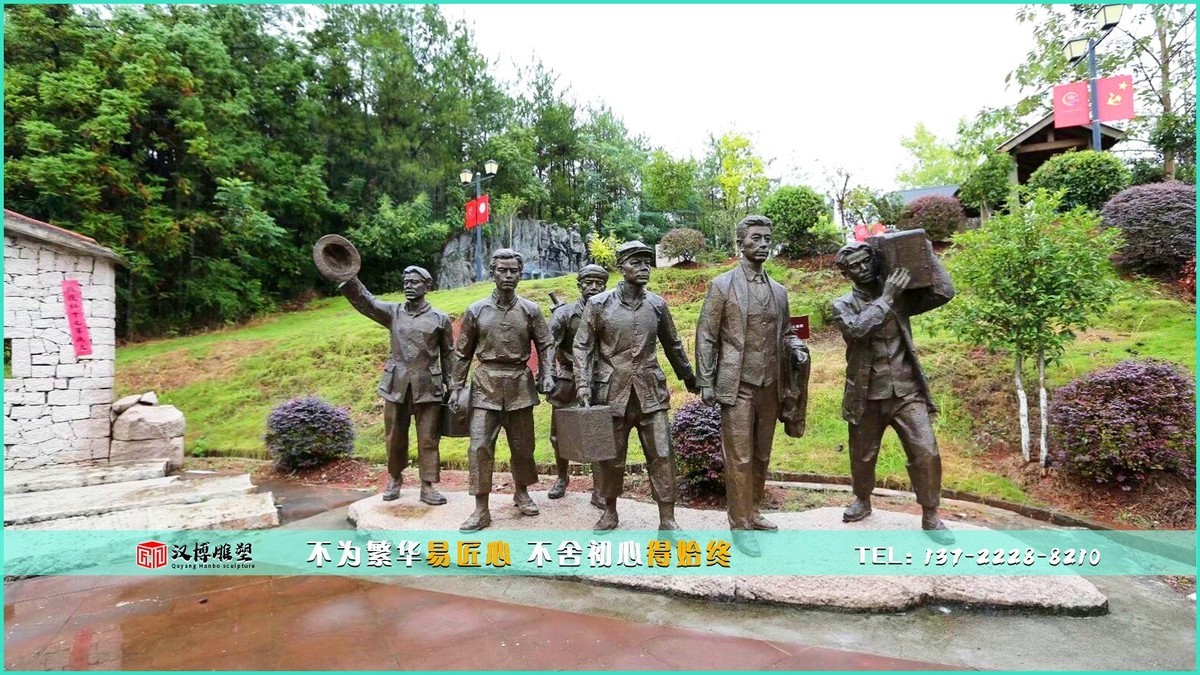 爱国主题雕塑 岳飞将军的事迹