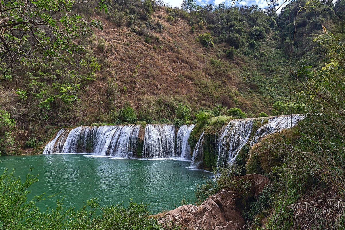 旅游记录 ：云南 · 曲靖 · 罗平 · 九龙瀑布群
