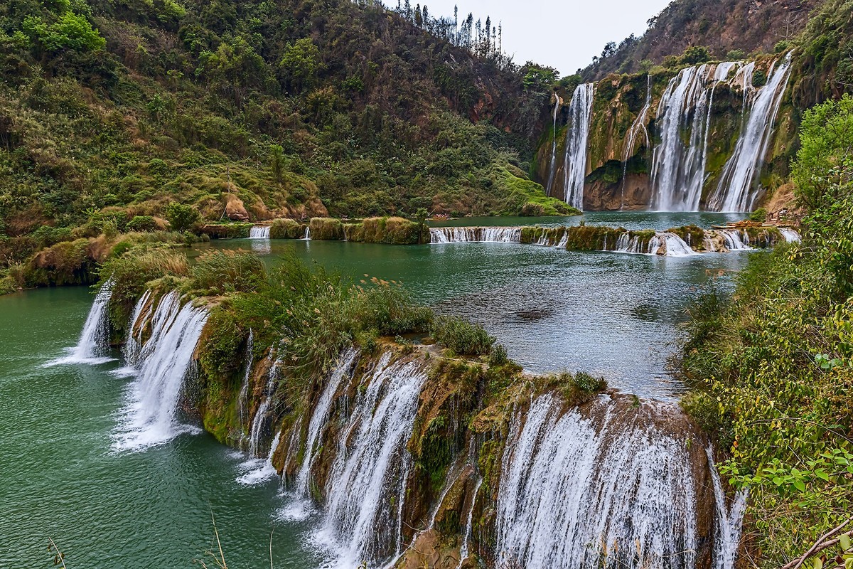 旅游记录 ：云南 · 曲靖 · 罗平 · 九龙瀑布群