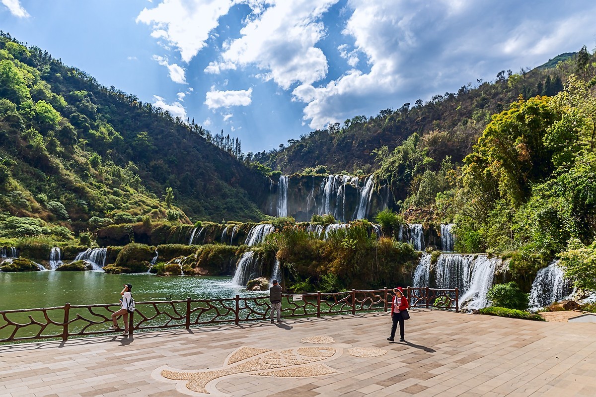 旅游记录 ：云南 · 曲靖 · 罗平 · 九龙瀑布群
