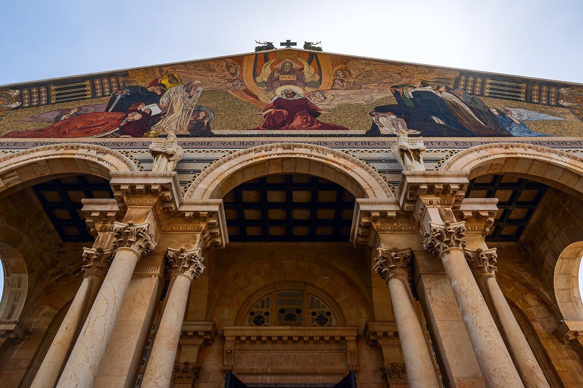 海外风情 ：以色列 · 耶路撒冷 · 城市景观（一）：橄榄山、万国教堂、圣殿教堂