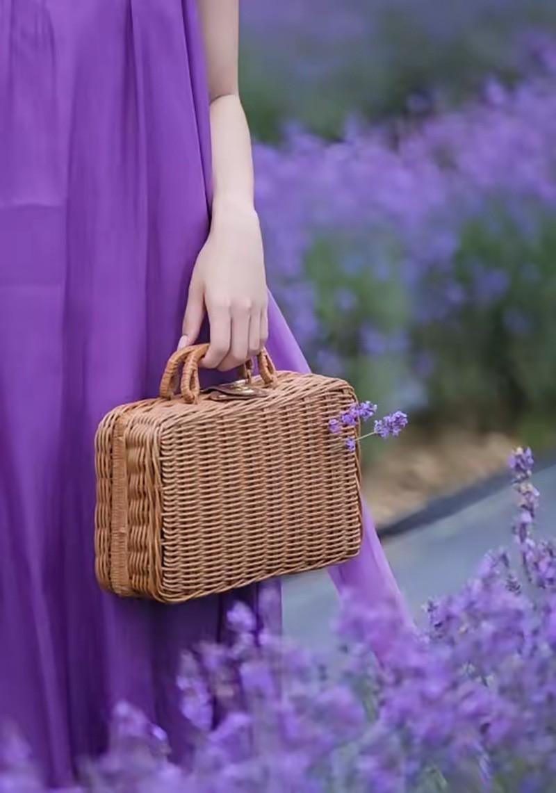 熏衣草中人像--长沙月亮岛2