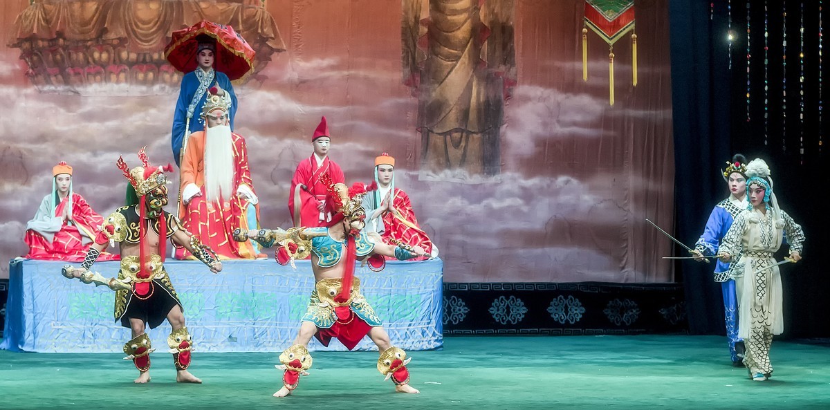 舞台摄影：传统川剧《白蛇传 》之《金山寺 · 斗哼哈》