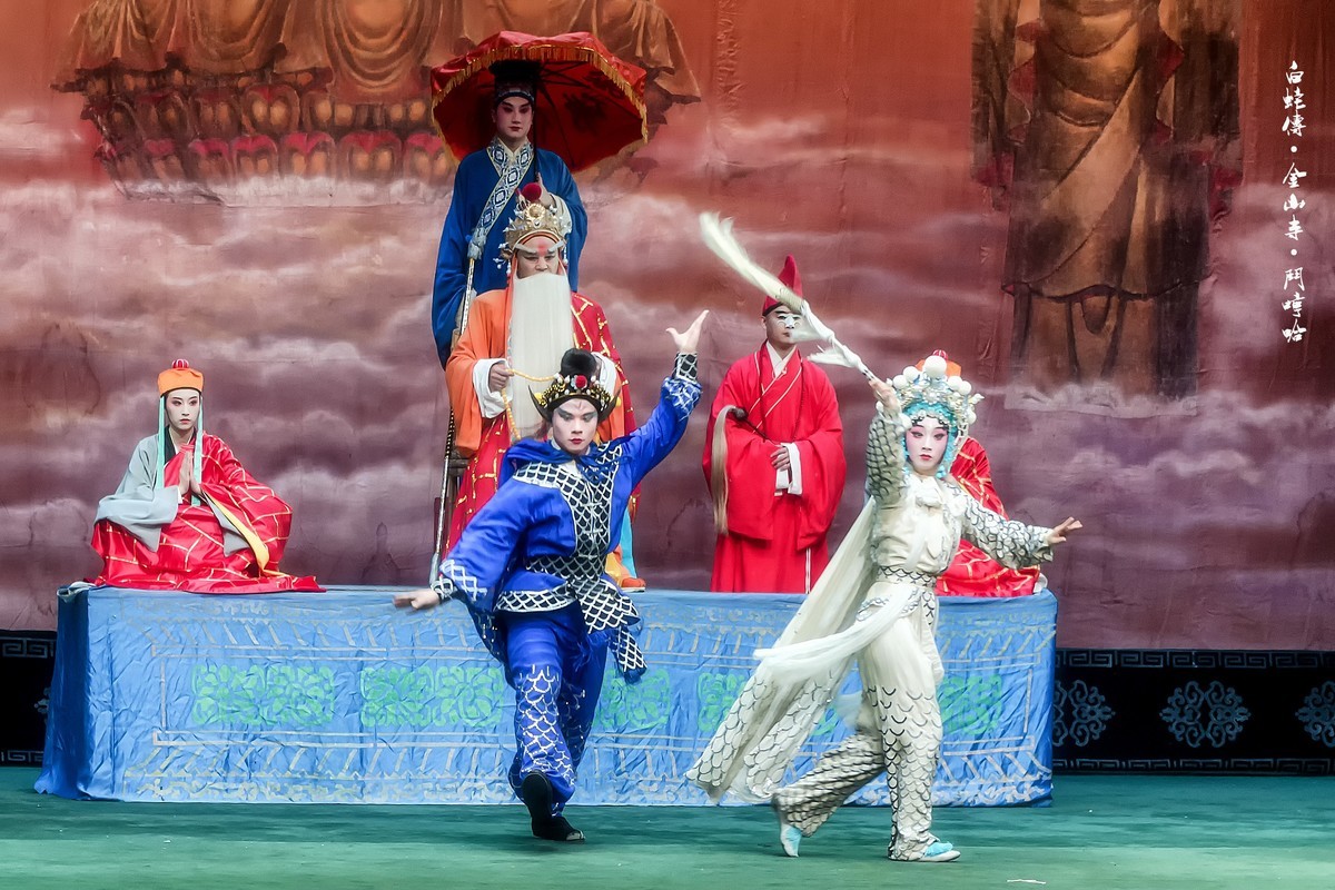 舞台摄影：传统川剧《白蛇传 》之《金山寺 · 斗哼哈》