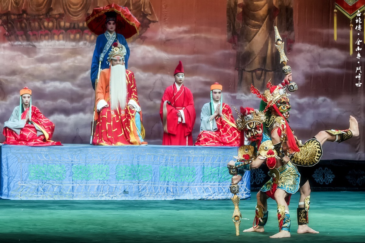 舞台摄影：传统川剧《白蛇传 》之《金山寺 · 斗哼哈》