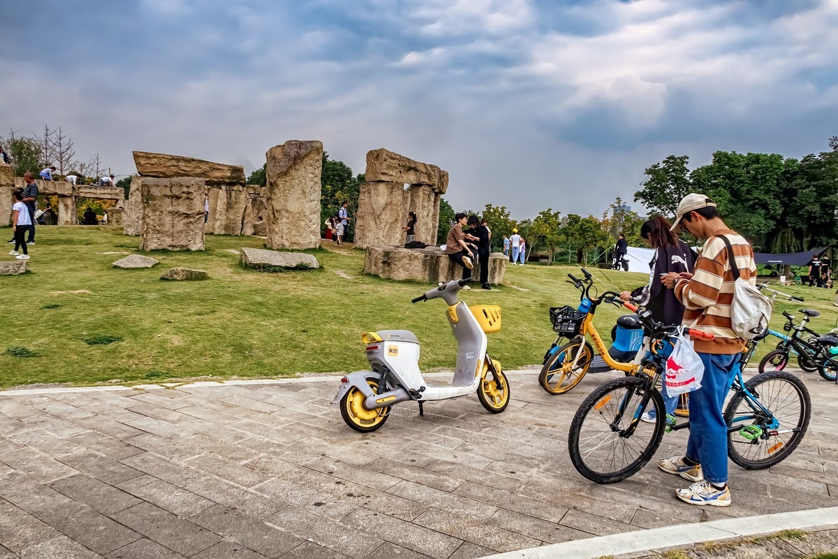 成都·清水河湿地·石阵