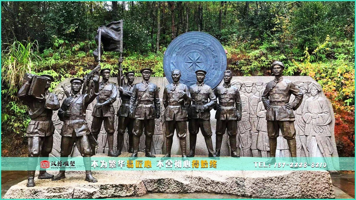 爱国主题雕塑 岳飞将军的事迹