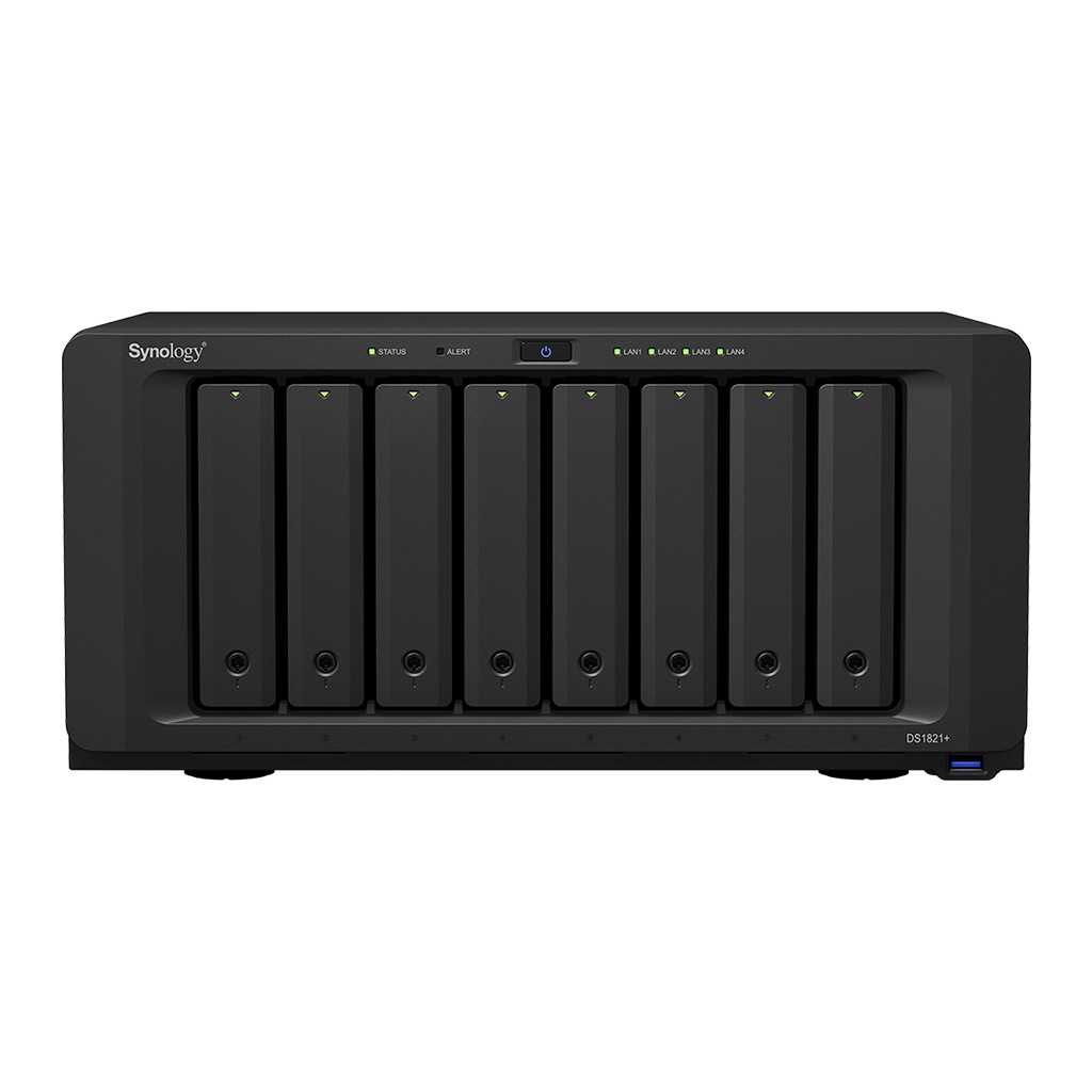 DiskStation? DS1821+为所有用户提供高容量存储和数据保护