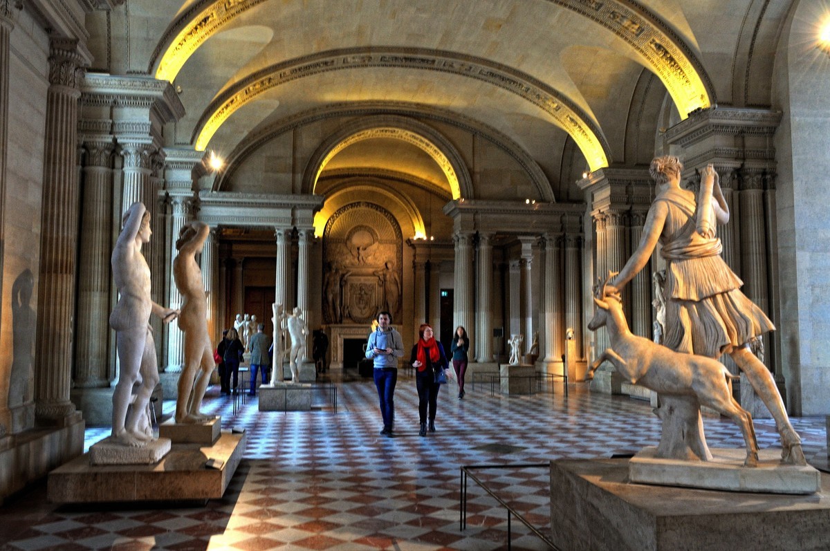 卢浮宫游拍