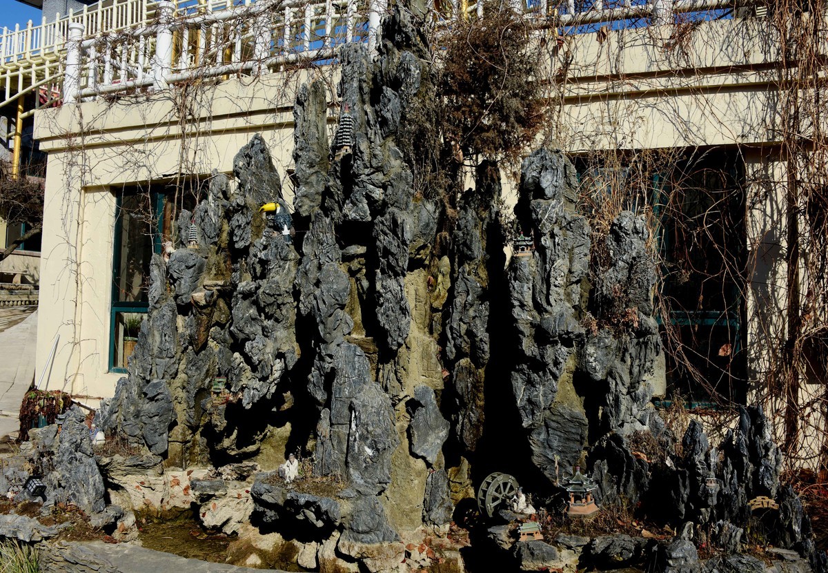 冬拍千山古道山庄