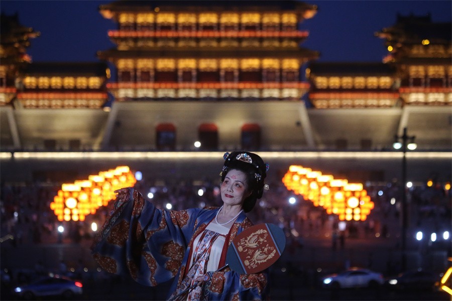 快闪随唐洛阳城母亲节的印象