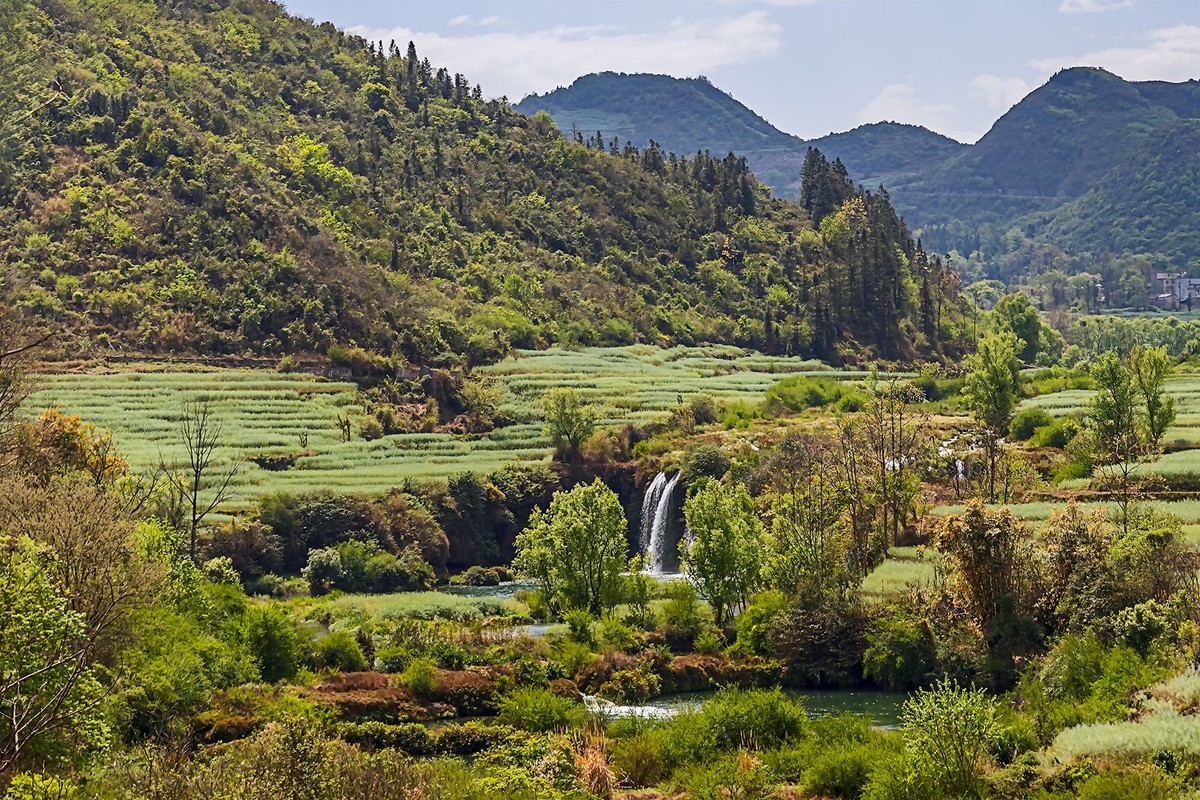 旅游记录 ：云南 · 曲靖 · 罗平 · 九龙瀑布群