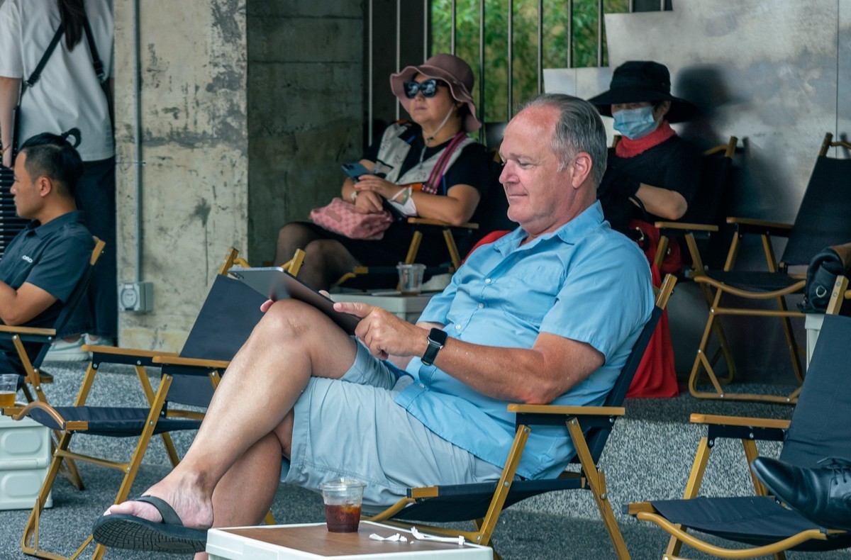 武康路街拍歪果仁