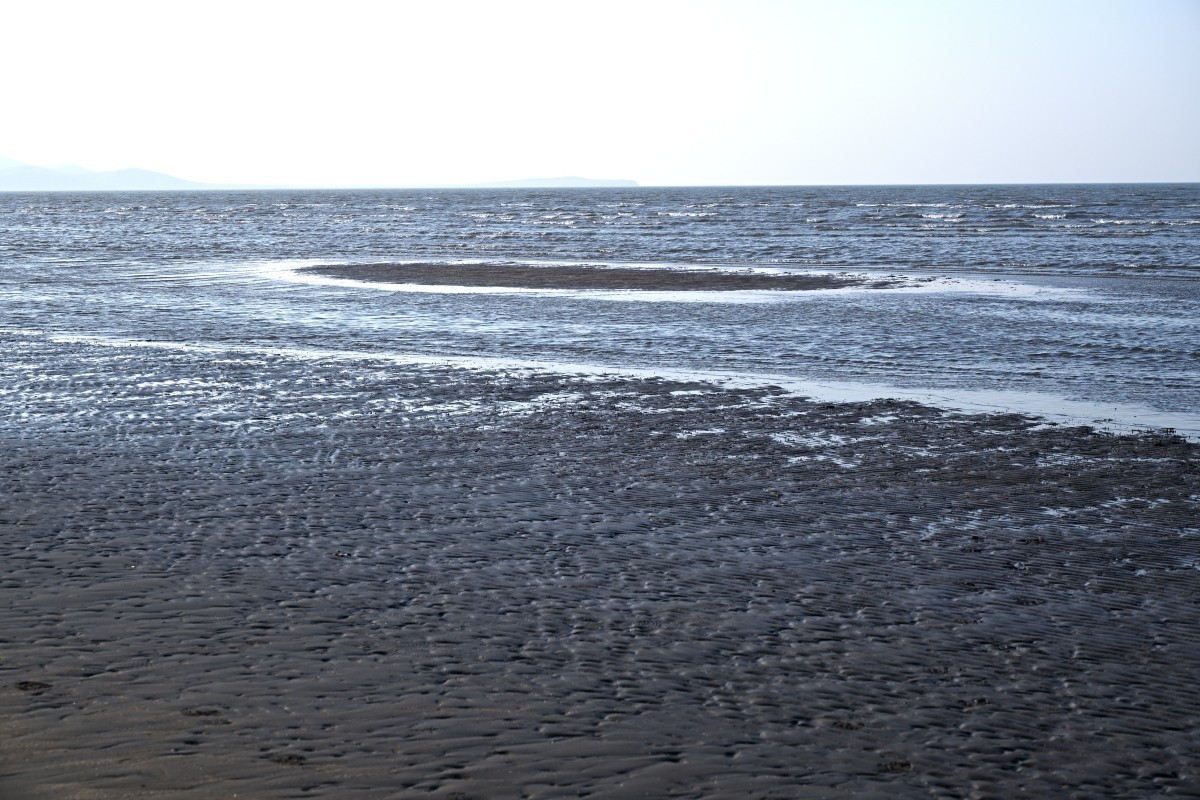初冬的夏家河子-寂寞的海滩