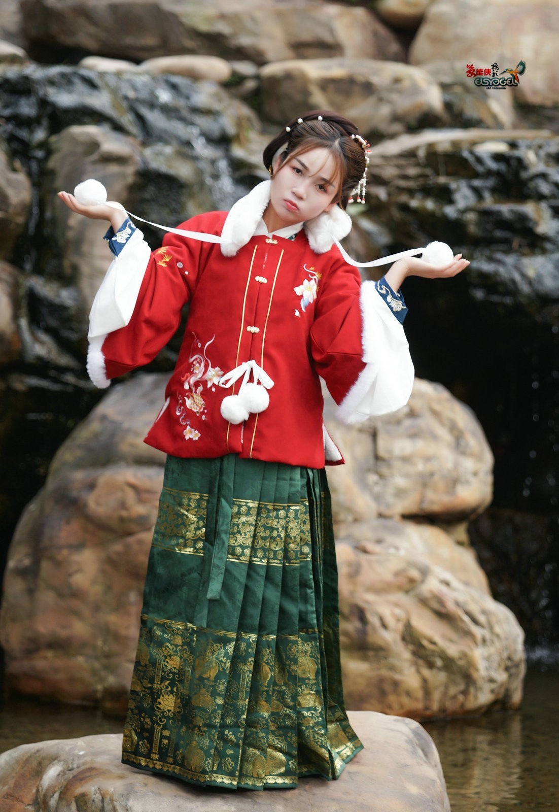 【冬日水博苑之恋】---番薯妹