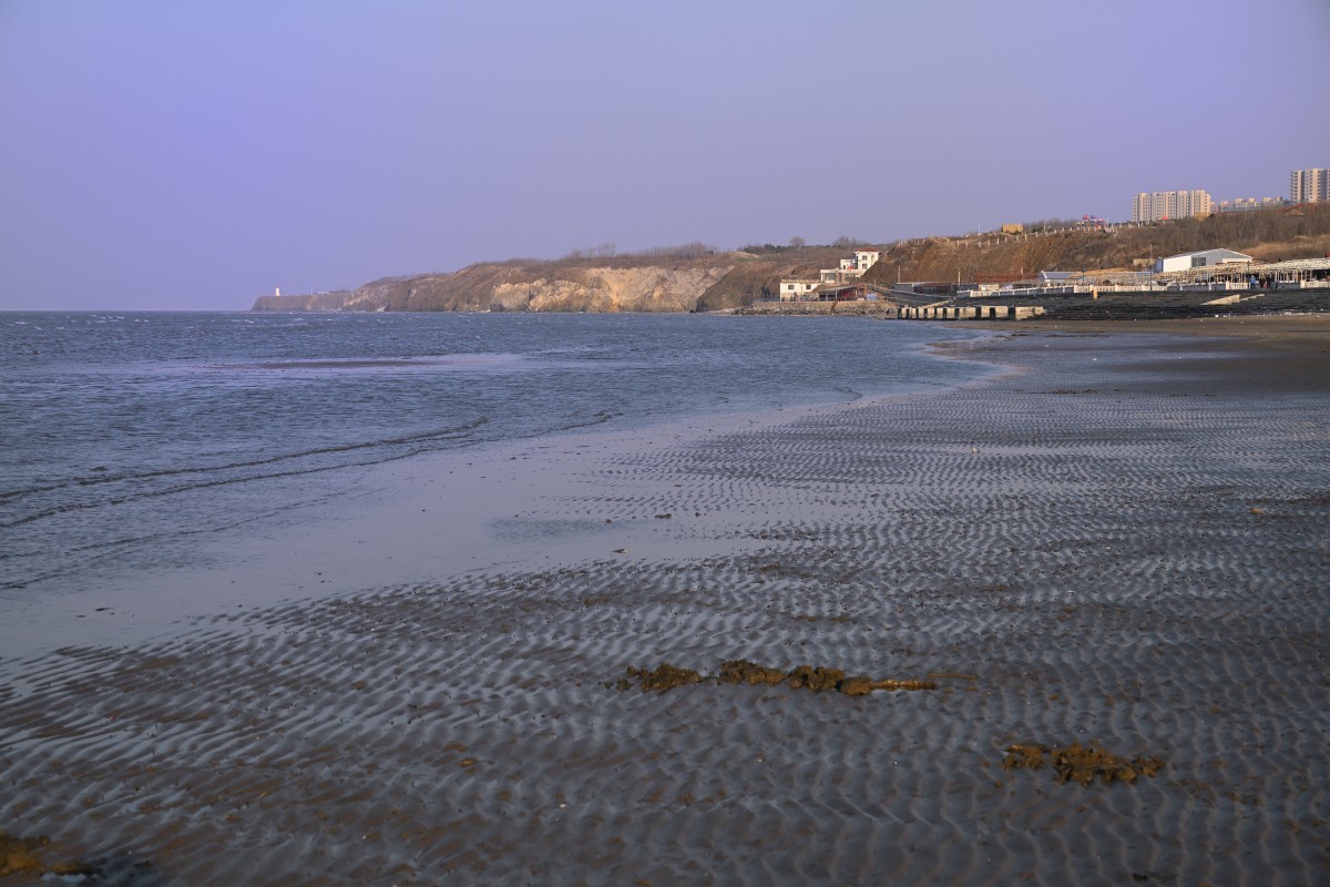 初冬的夏家河子-寂寞的海滩
