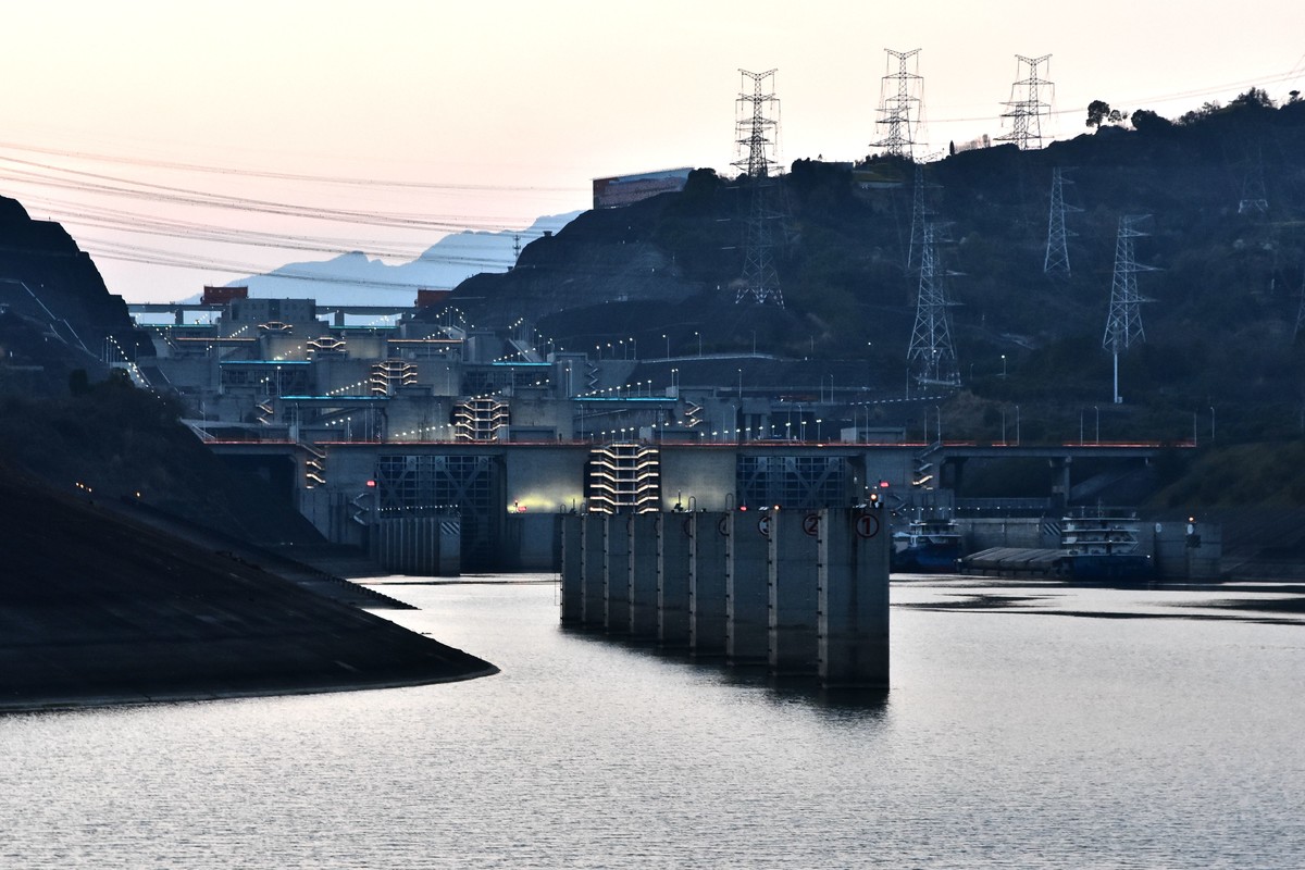 走过长江三峡。