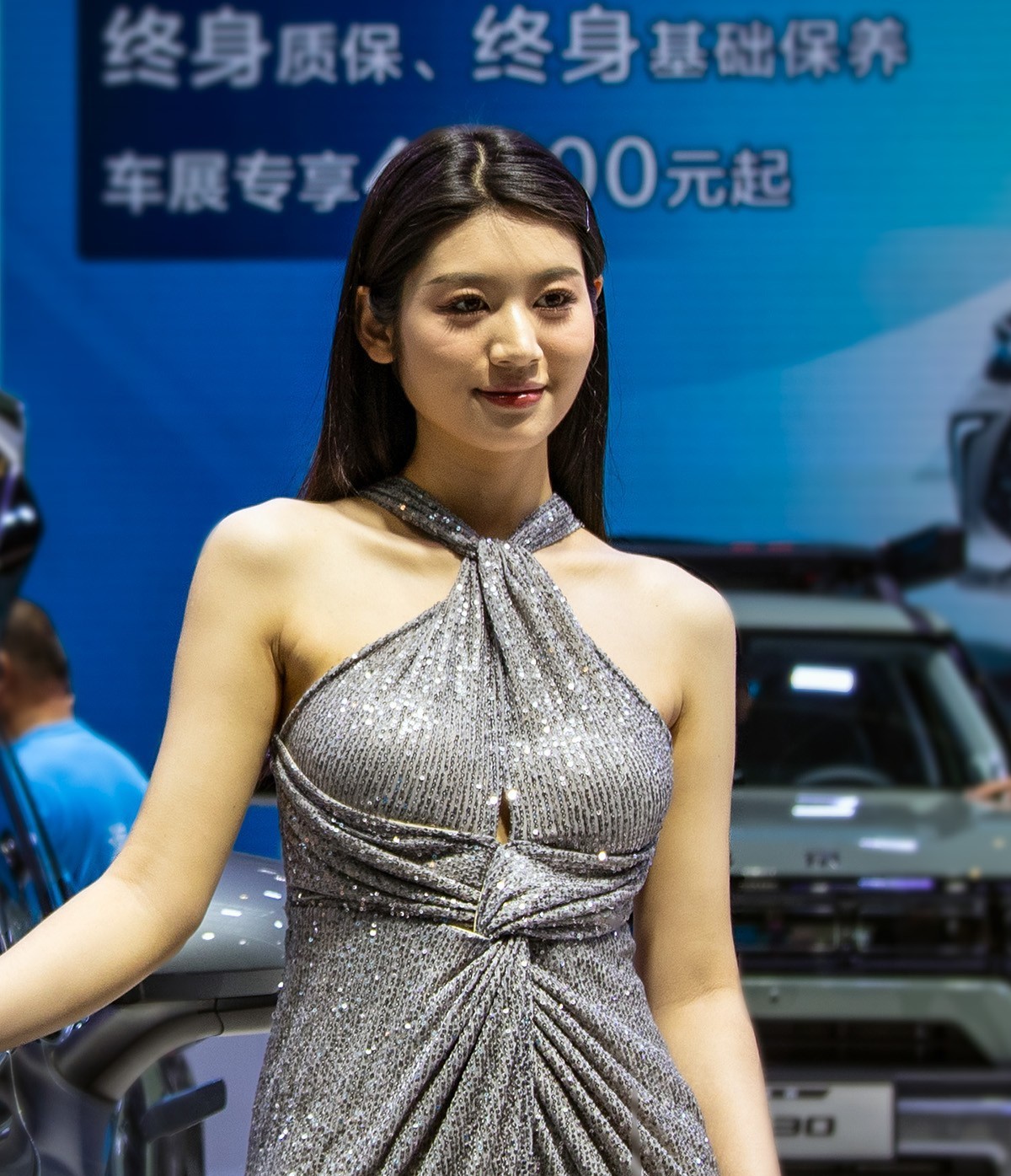 豪车与美女 【2024石家庄国际汽车博览会】