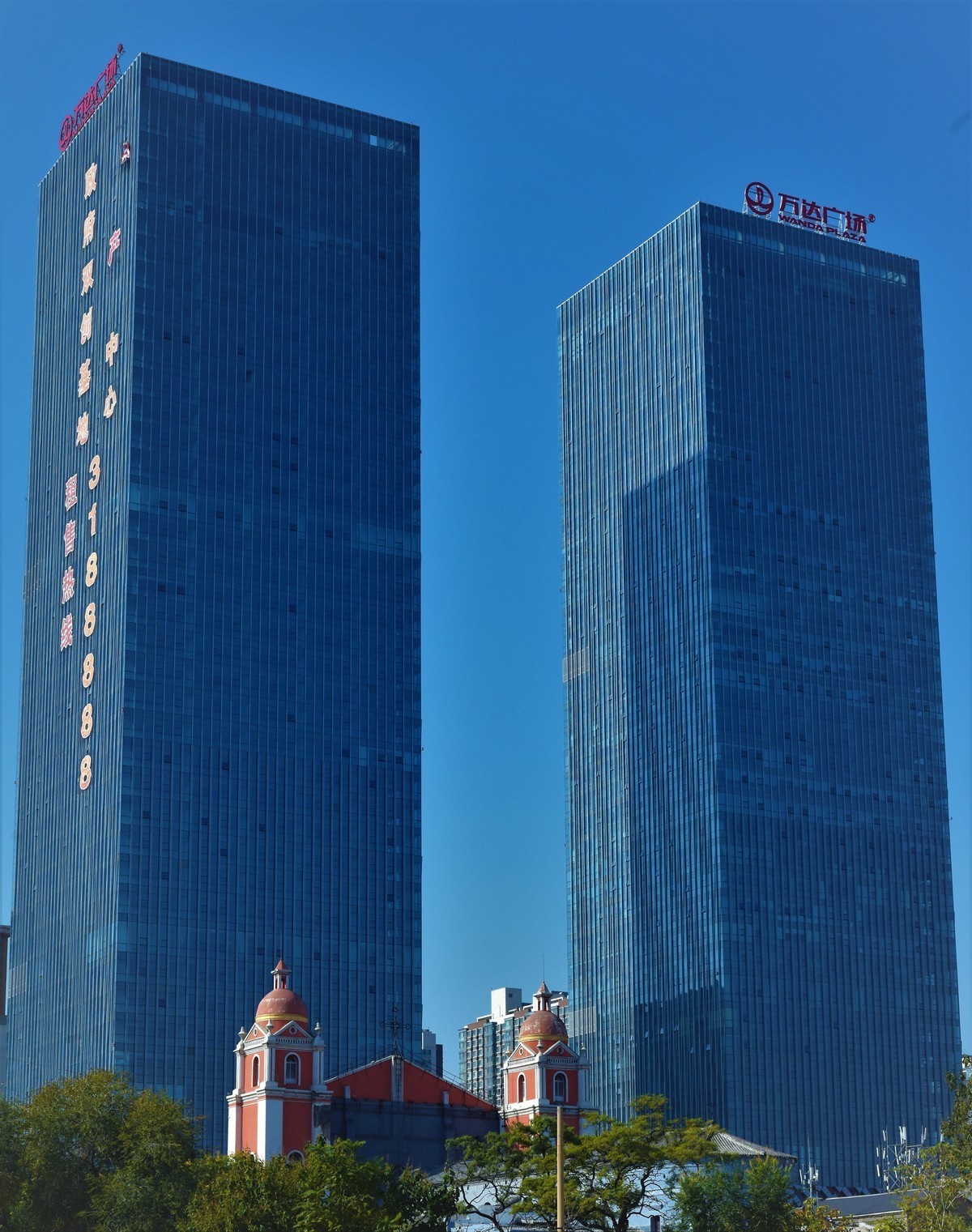 天主堂的今昔。