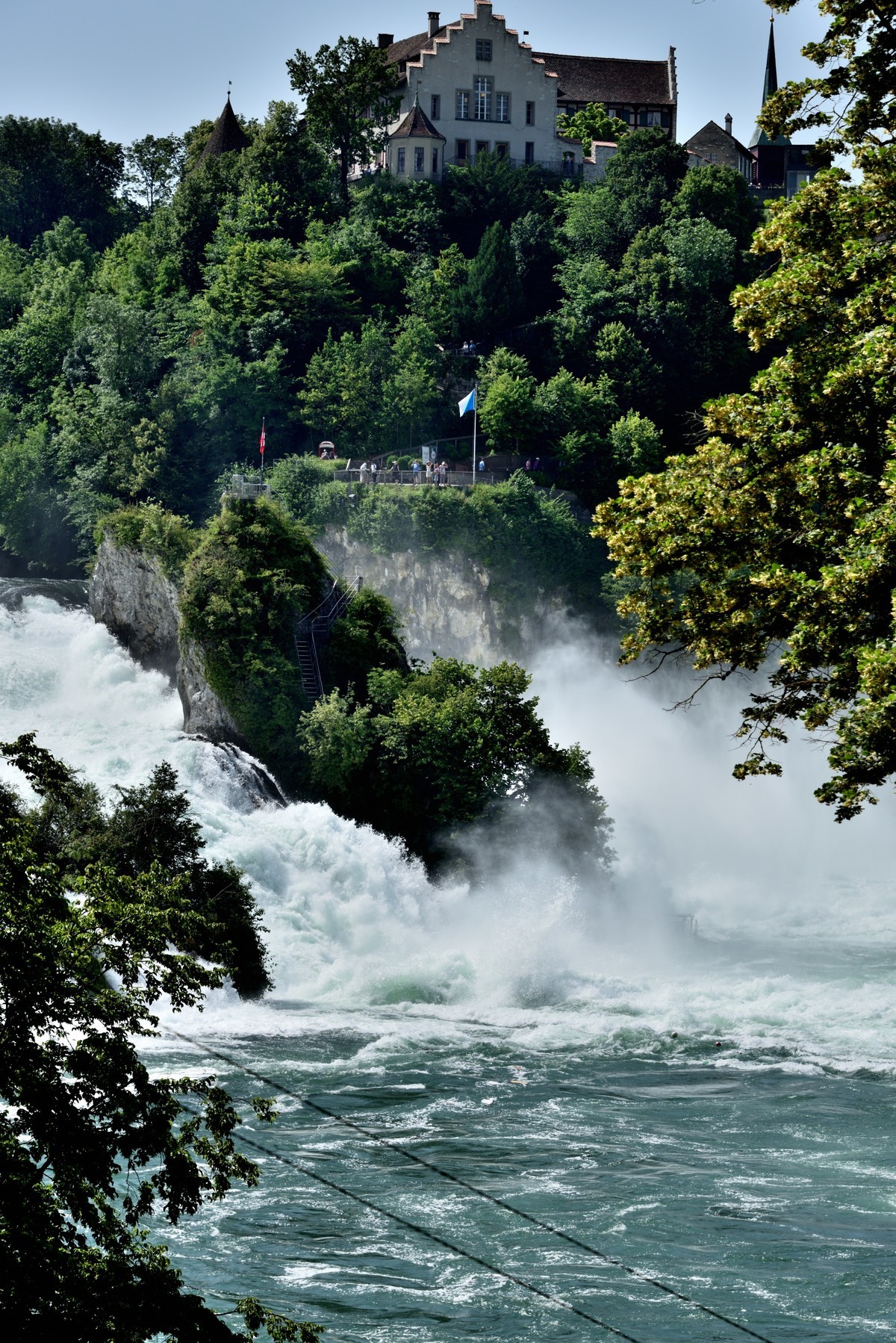 火车环瑞士之旅——莱茵瀑布【下】