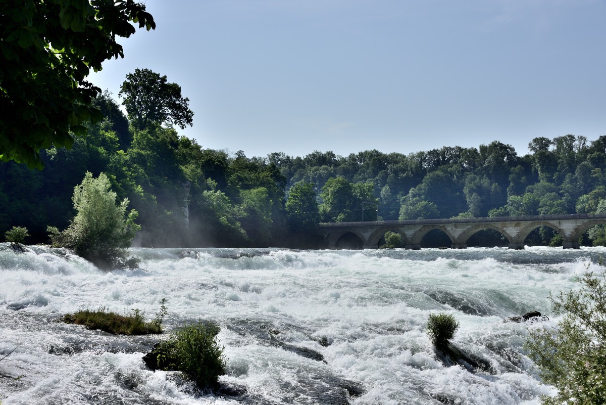 火车环瑞士之旅——莱茵瀑布【下】