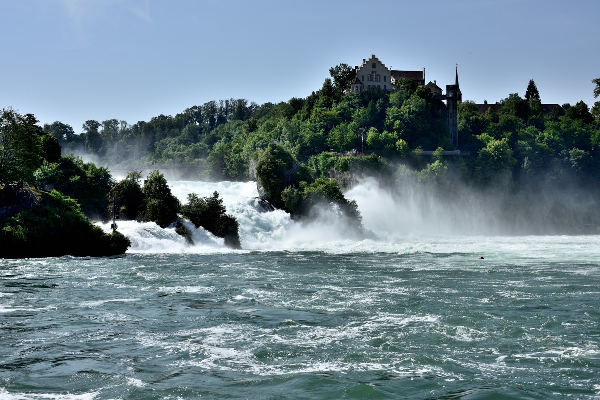 火车环瑞士之旅——莱茵瀑布【下】