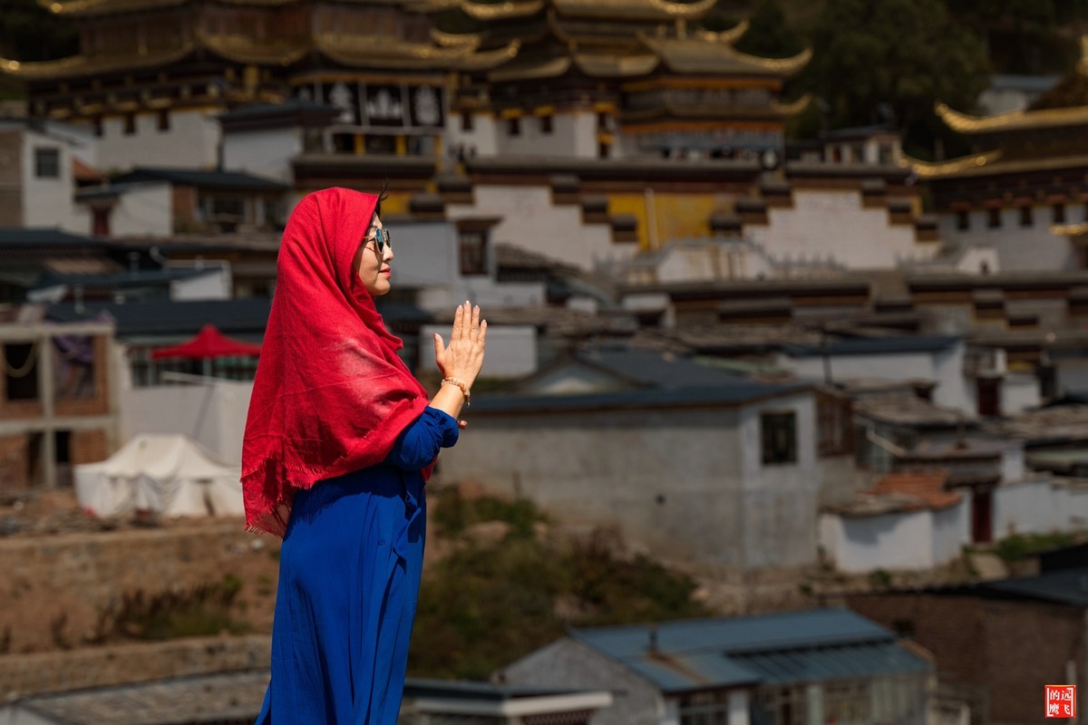 郎木寺是寺院，也是地名