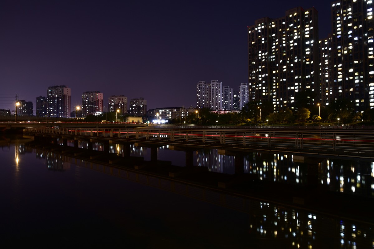 D7200+16-85拍夜景