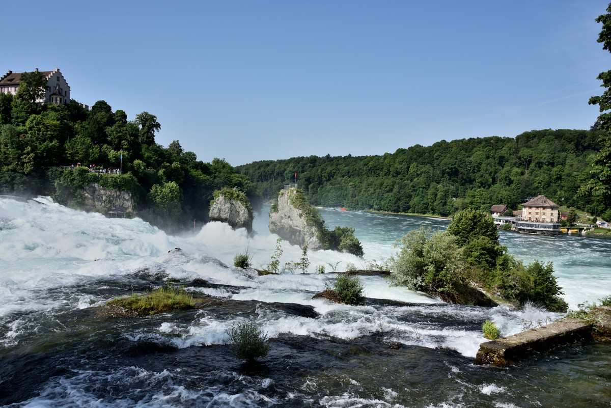 火车环瑞士之旅——莱茵瀑布【下】