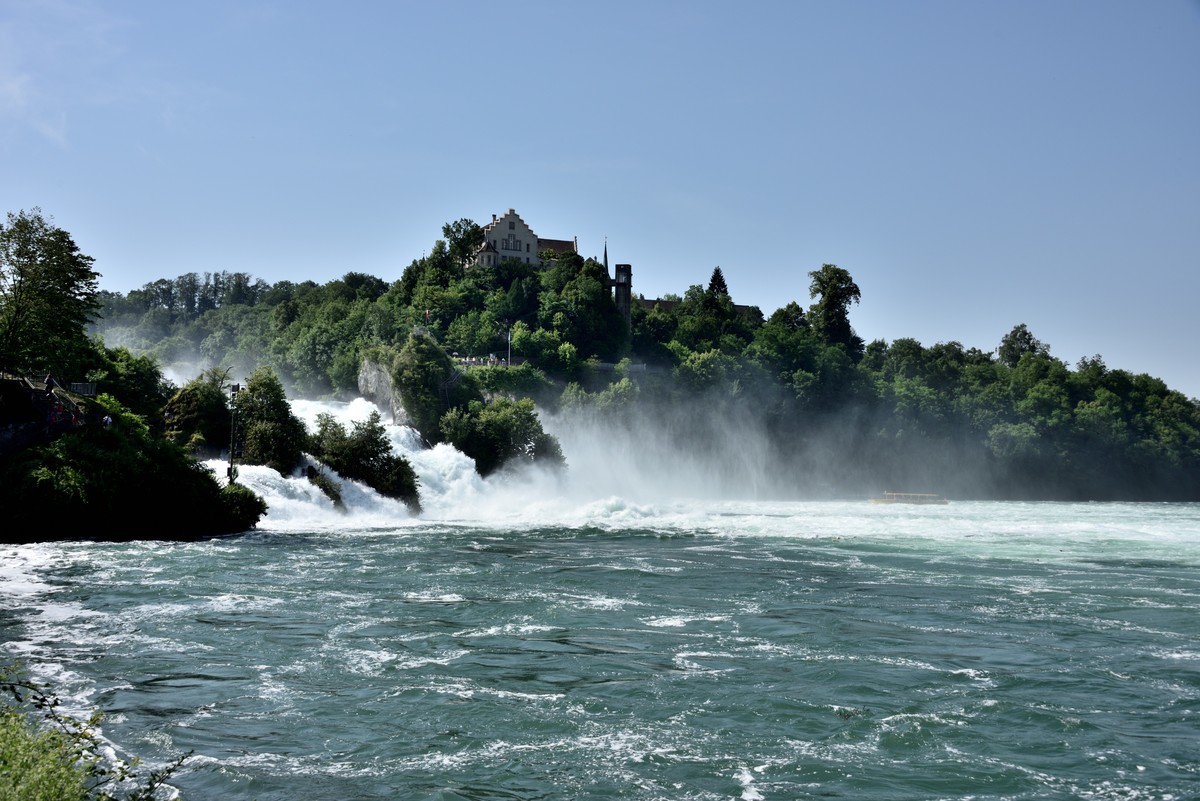 火车环瑞士之旅——莱茵瀑布【下】