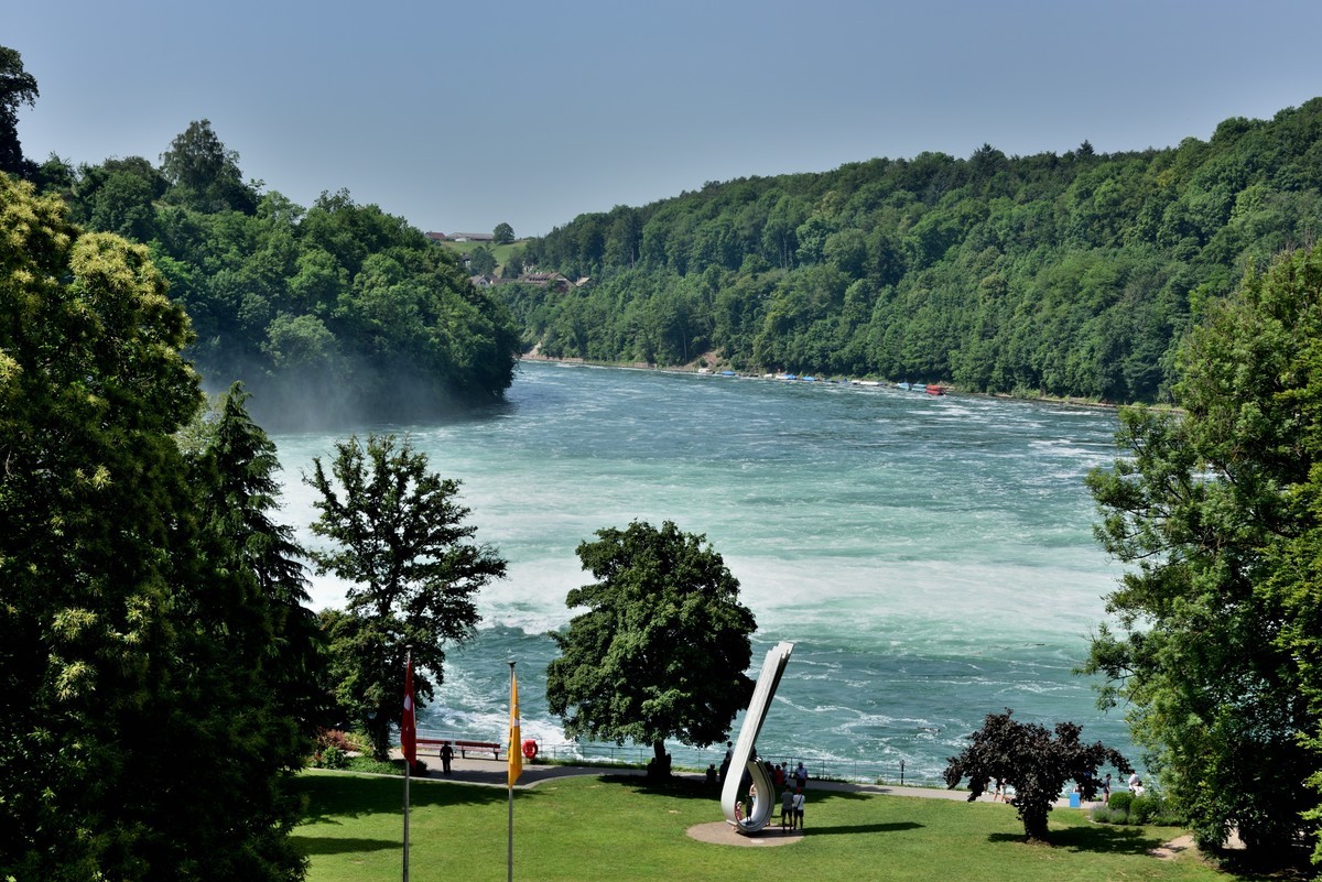 火车环瑞士之旅——莱茵瀑布【下】