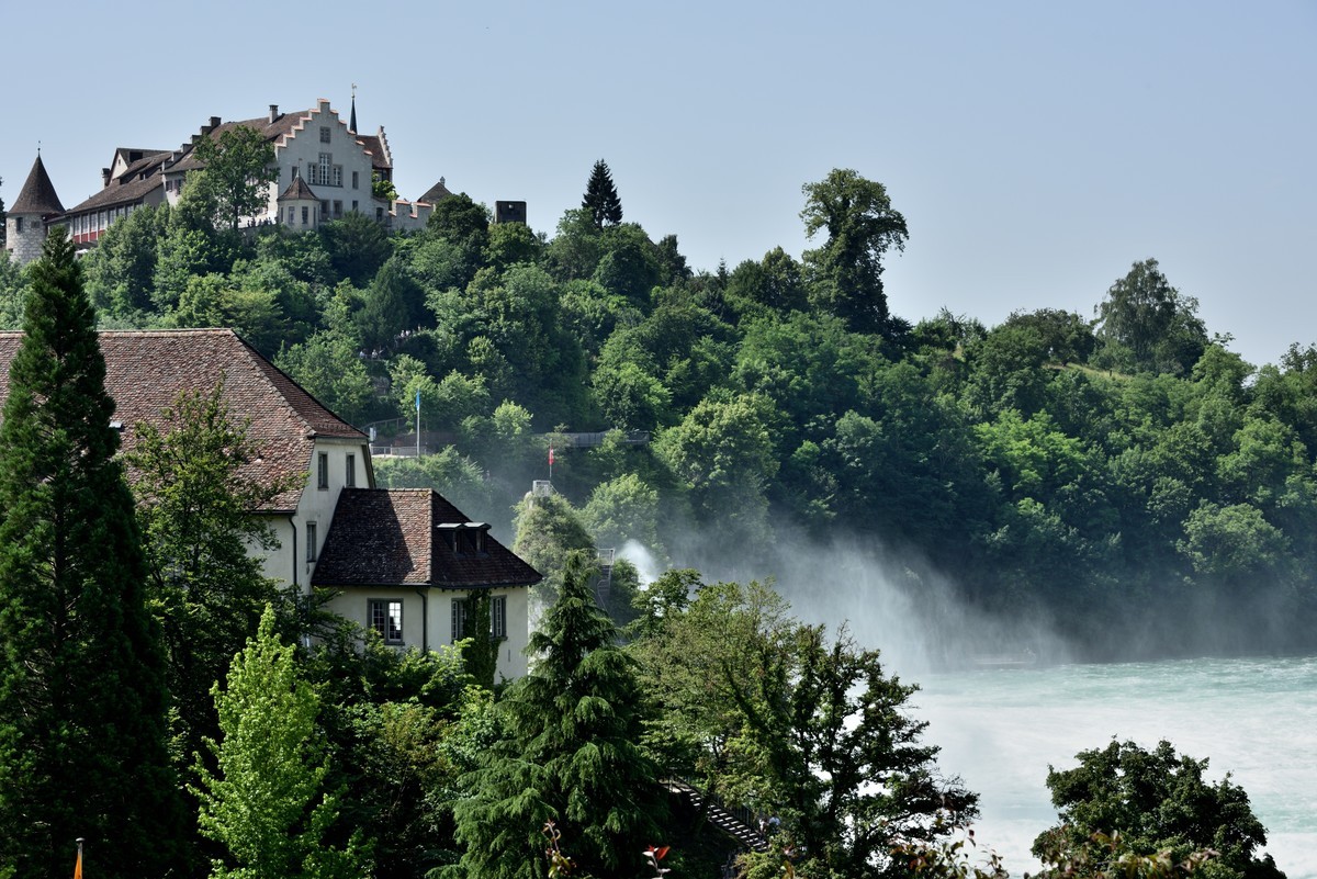 火车环瑞士之旅——莱茵瀑布【下】