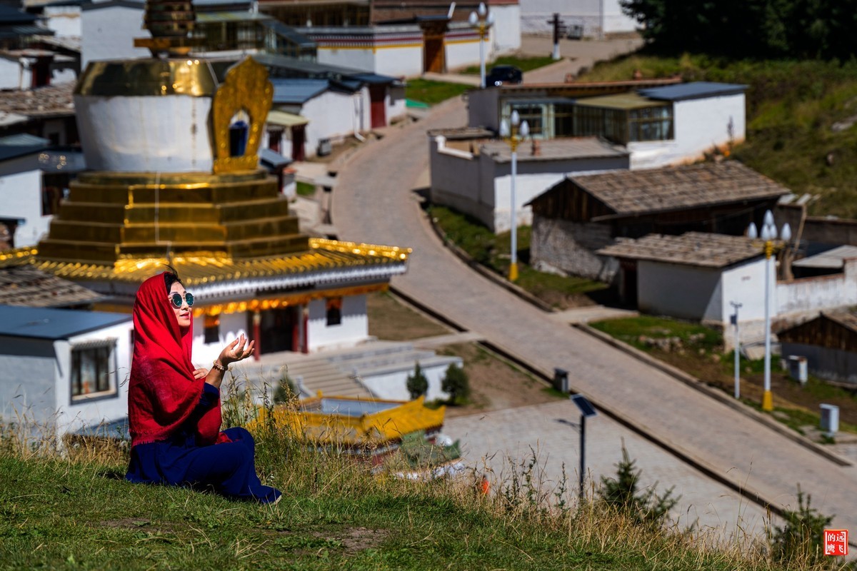 郎木寺是寺院，也是地名