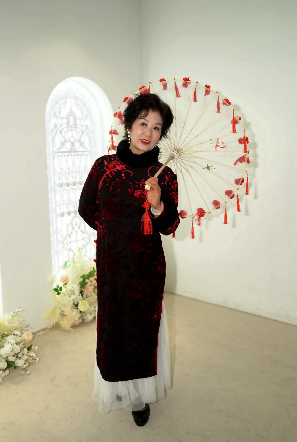 2024武汉寻梦艺术团年会上的美女！