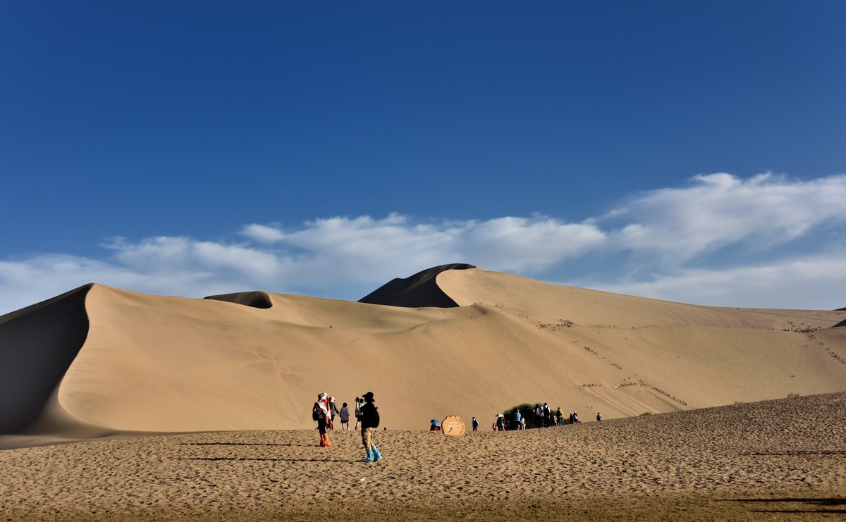 夏日青海甘肃大环线掠影——敦煌鸣沙山【1】