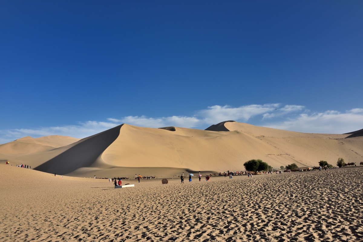 夏日青海甘肃大环线掠影——敦煌鸣沙山【1】