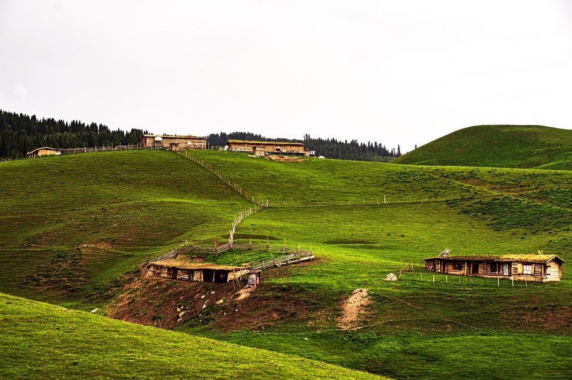 新疆行游--琼库什台返回特克斯县途中【1】