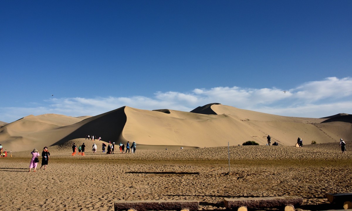 夏日青海甘肃大环线掠影——敦煌鸣沙山【1】