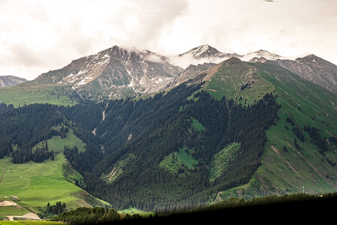 新疆行游--琼库什台返回特克斯县途中【1】