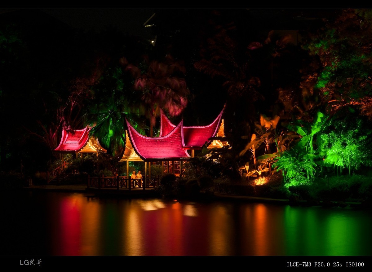 桂林“两江四湖”夜景